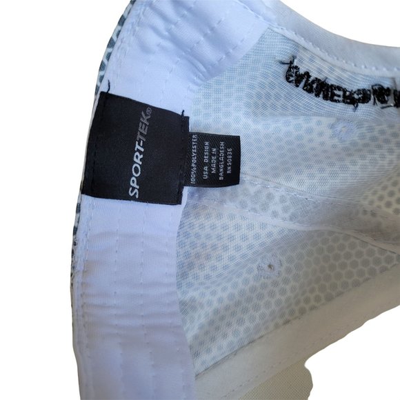 Trucker Hat White Farmers and Merchants Bank Polo Baseball Cap Hat LH8147 - Picture 5 of 6